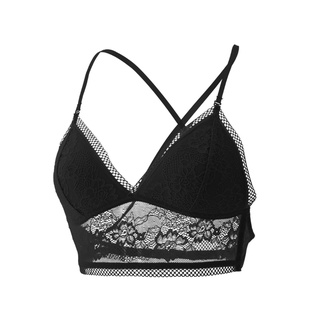 Ready Stock】French Style Bra Women Push Up Deep V Sexy lace bra seamless  bra women bra push up/ Lace bra sexy lingerie