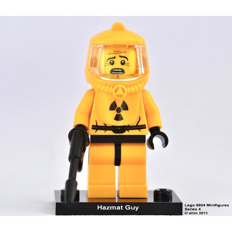 Lego Minifigure Character Series 4 Genuine Hazmat Guy Suit | Shopee ...