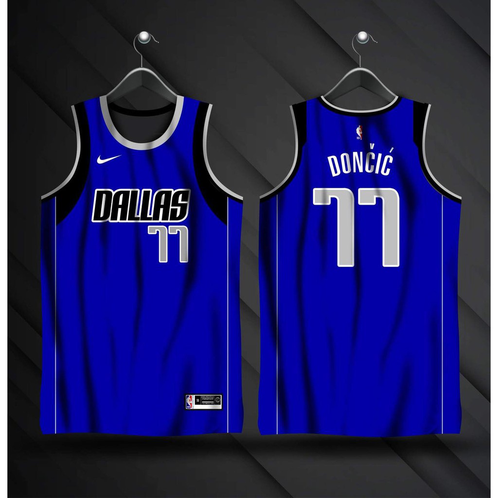 Dallas mavericks shop blue jersey