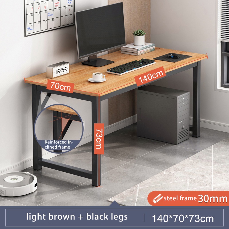 140CM Computer Desk Study Table Simple Modern Writing Student Living ...