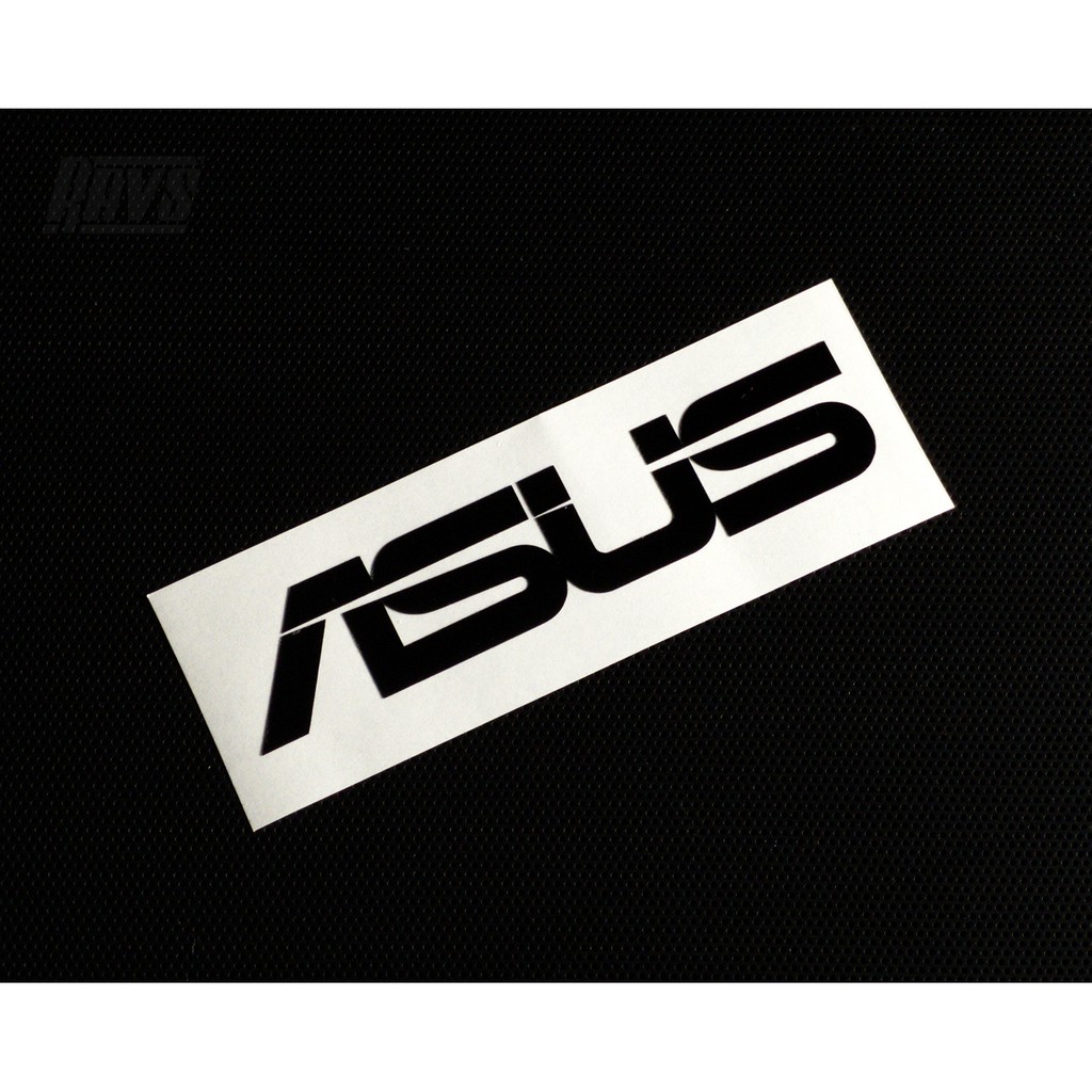 ASUS logo sticker / cutout vinyl sticker | Shopee Philippines