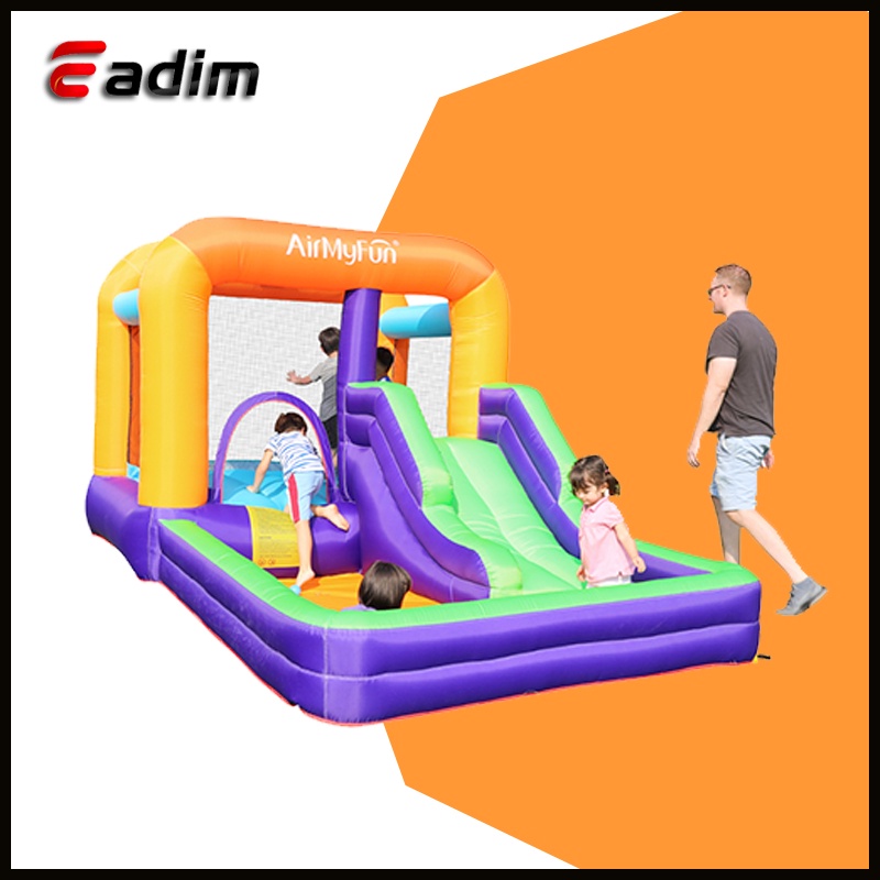 【Ready Stock】AirMyFun Inflatable Castle Slide Pool Outdoor Trampoline ...