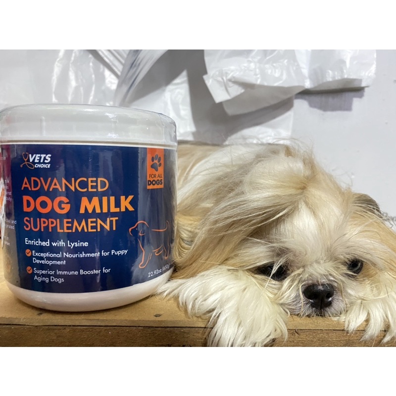 Vets Choice Advanced Dog Milk Supplement 650g 2026 expiry (for all dogs ...