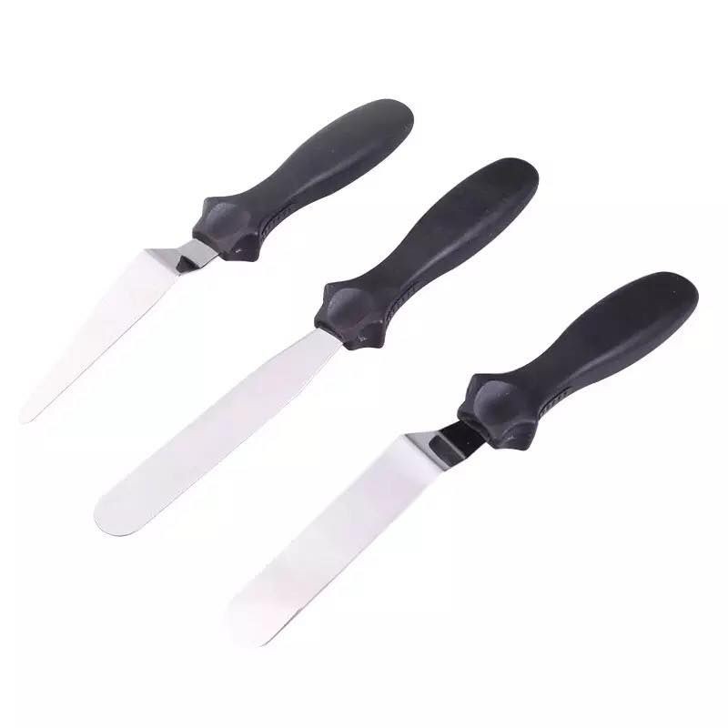Angled Icing Spatulas, Stainless Steel Offset Spatula Cake Decorating