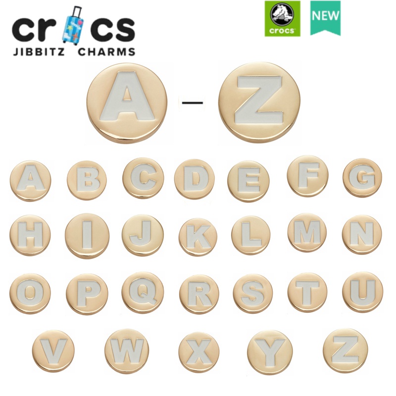 Jibbitz crocs letters hot sale