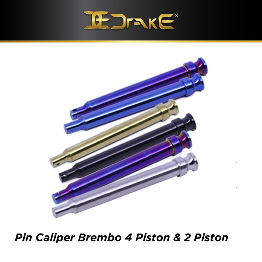 DRAKE PIN CALIPER BREMBO 4 PISTON & 2 PISTON - SILVER | Shopee Philippines