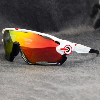 5 Lens Brand Polarized Cycling Sunglasses Men Outdoor Sport Bike Glasses  JBR OK070-01-20 HjB6