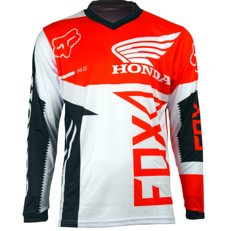 READY STOCK 2021 NEW Motocross Shirt Honda Dirt Bike Jersey Breathable Downhill MTB Long Sleeve Motorcycle T Shirt Bike Cycling Jersey Shopee Philippines