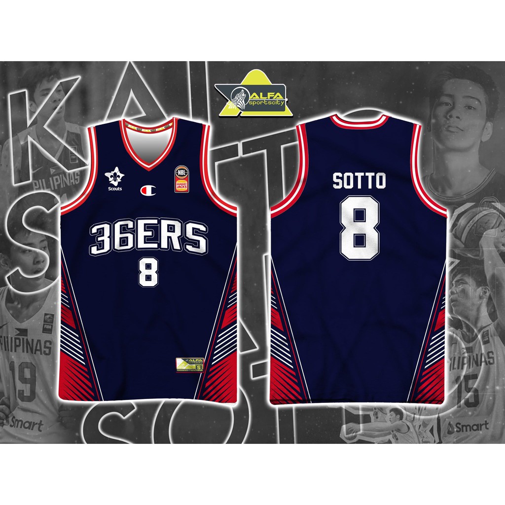 KAI SOTTO Adelaide 36ers NBL Full Sublimation Jersey