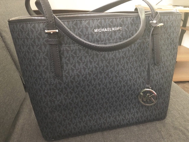 Michael kors ciara large sale east west top zip tote