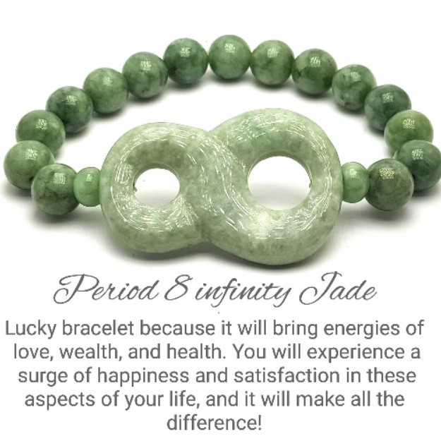 What does a jade bracelet clearance mean