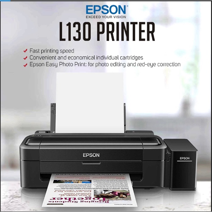 L130 Epson Printer A4 Size 4 Color Printer With Original Ink Shopee Philippines 3545