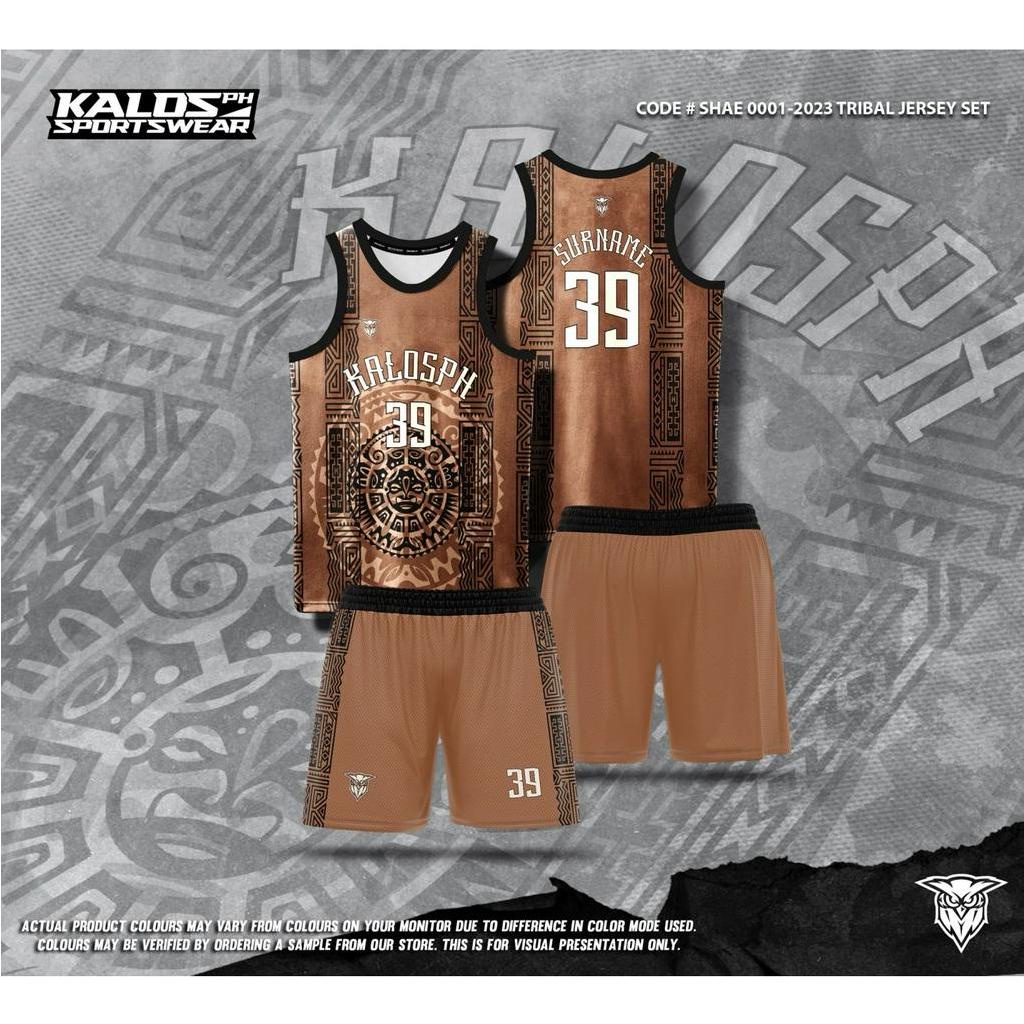KALOSPH BASKETBALL JERSEY SET CODE # SHAE 0001-2023 TRIBAL CONCEPT ...