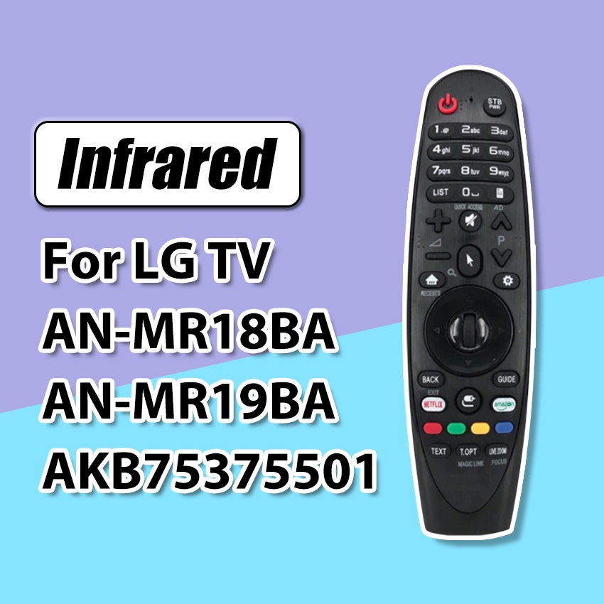 Universal Lg Remote Control Smart Tv ANMR18BA AKB75375501 ANMR19 AN