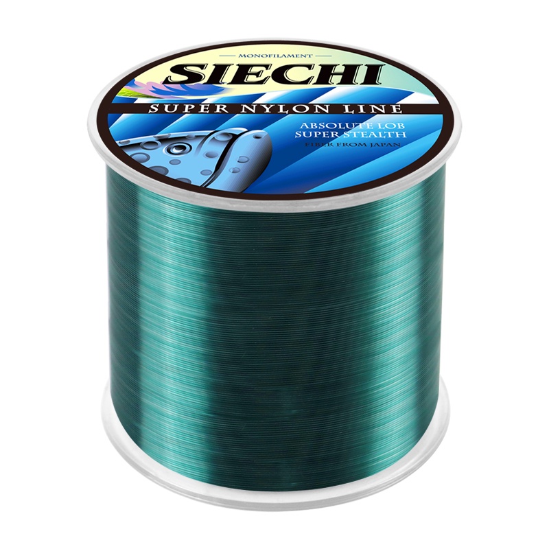 SIECHI 500M Monofilament Nylon Fishing Line Super Strong Wear Resistant 4.4lb28.6lb Japan