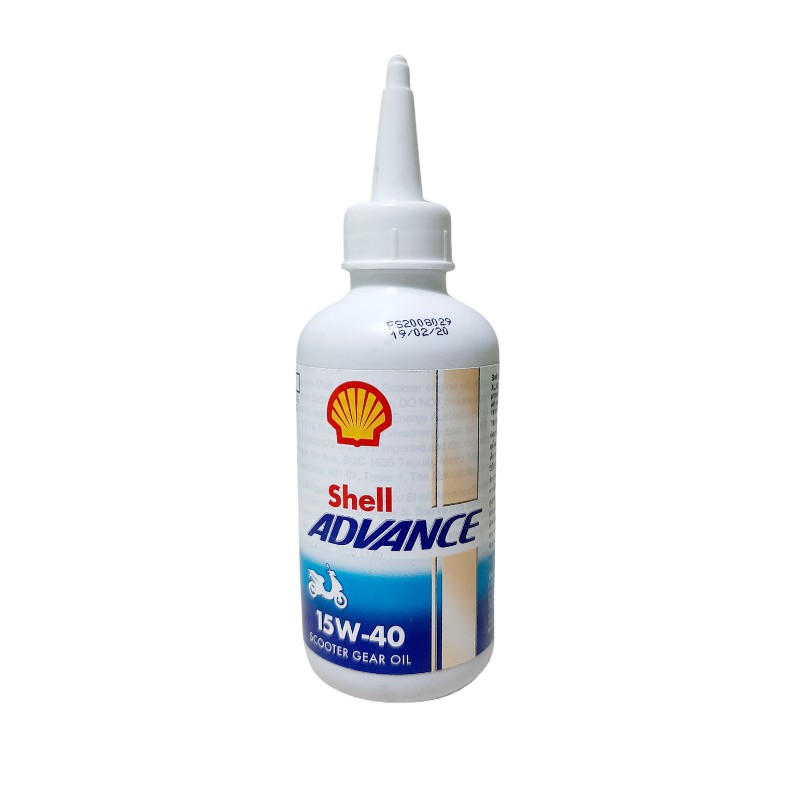 Shell Advance Scooter Gear Oil 15W 40 120 mL Shopee Philippines