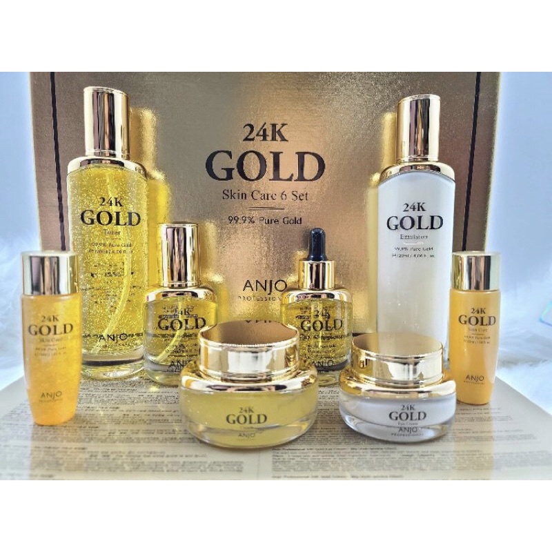 Anjo 24k Gold Skincare Set Shopee Philippines