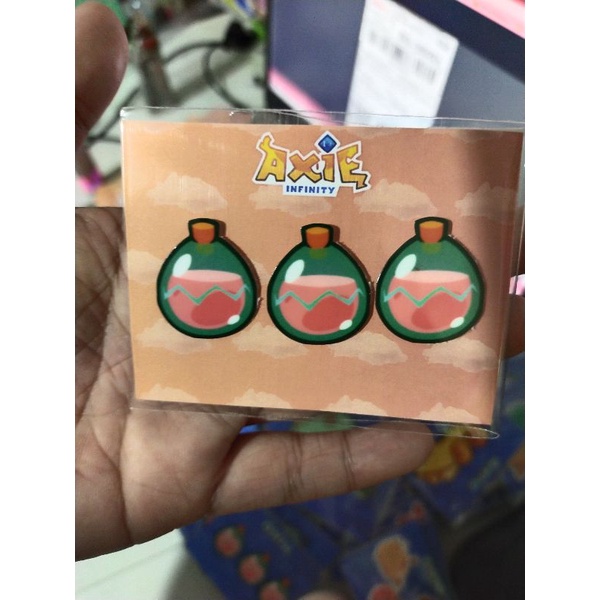 AXIE INFINITY STICKER WITH FREEBIES | Shopee Philippines