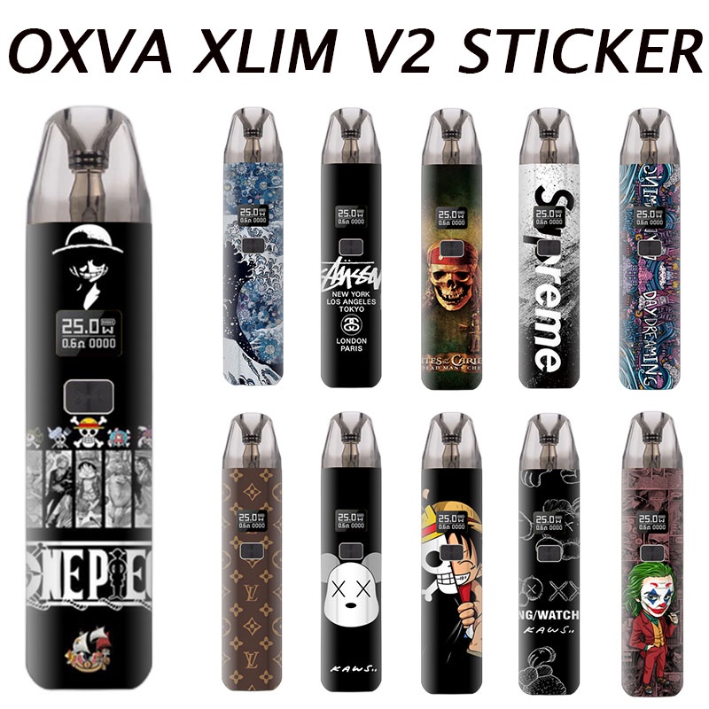 OXVA XLIM CASE Scratch Protection Device XLIM V2 STICKER christmas