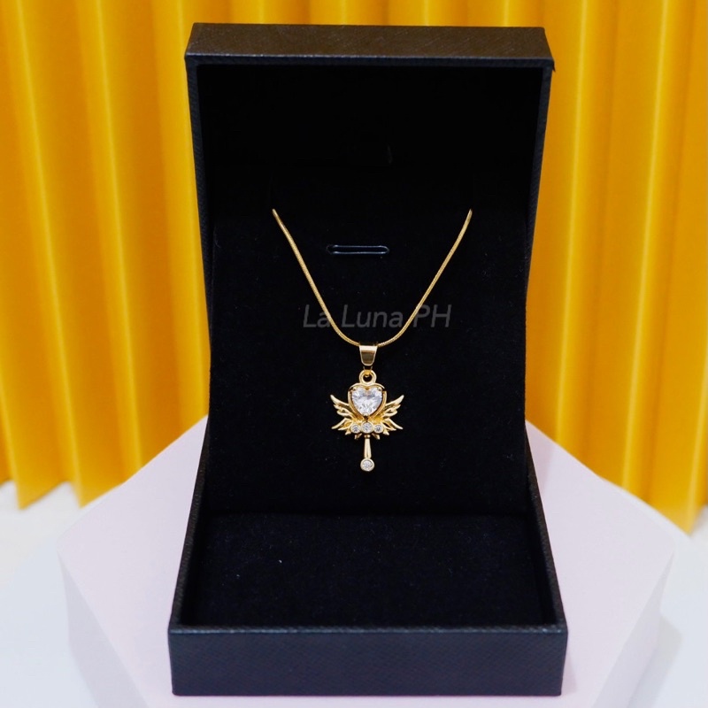 Tala by Kyla Inspired Sunflower and Fairy Necklace Series with