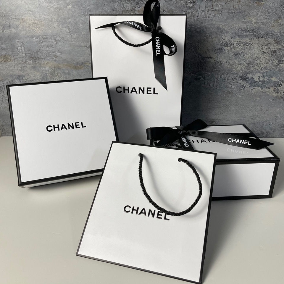 Chanel Counter CHANEL cosmetic paper bag gift bag perfume lipstick bag handbag shopping bag