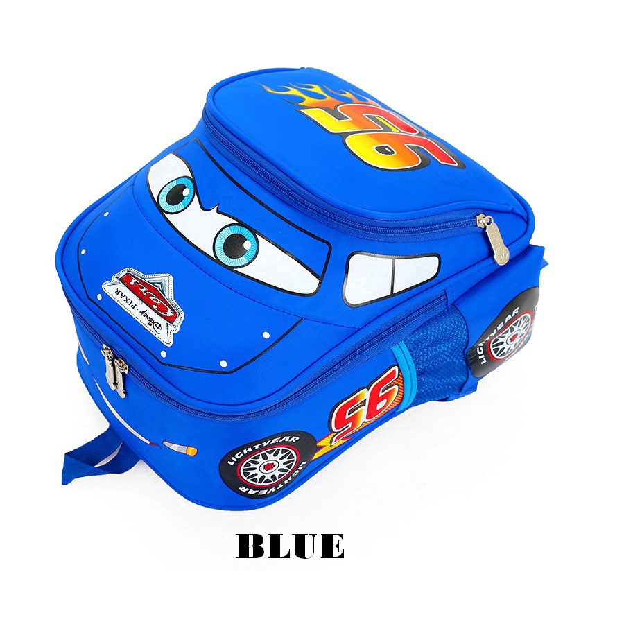 Pixar 95 Cars McQueen Kids Backpack School Bag Girl Boy s Birthday Gift Shopee Philippines