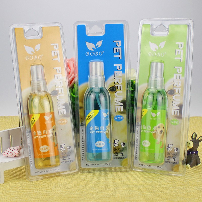 Pet perfume Dog Multi Flavor AntiBacterial Spray Perfume Pet Cologne
