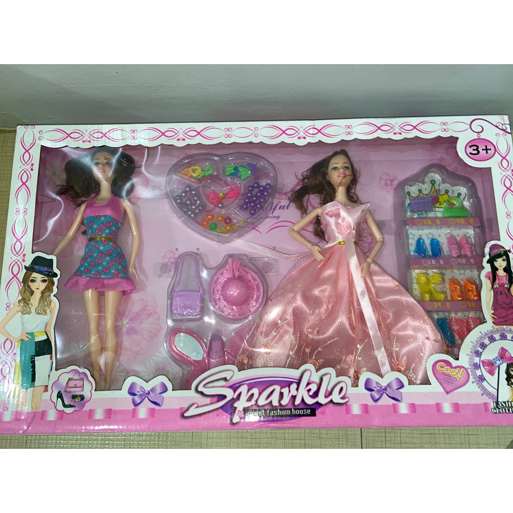 Barbie Anna Dress Up Doll Set Shopee Philippines