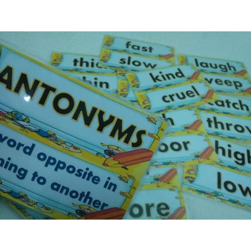 LEARNING MATERIALS SYNONYMS & ANTONYMS Shopee Philippines