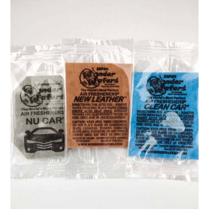 Wonder Wafers Car Air Freshener Shopee Philippines