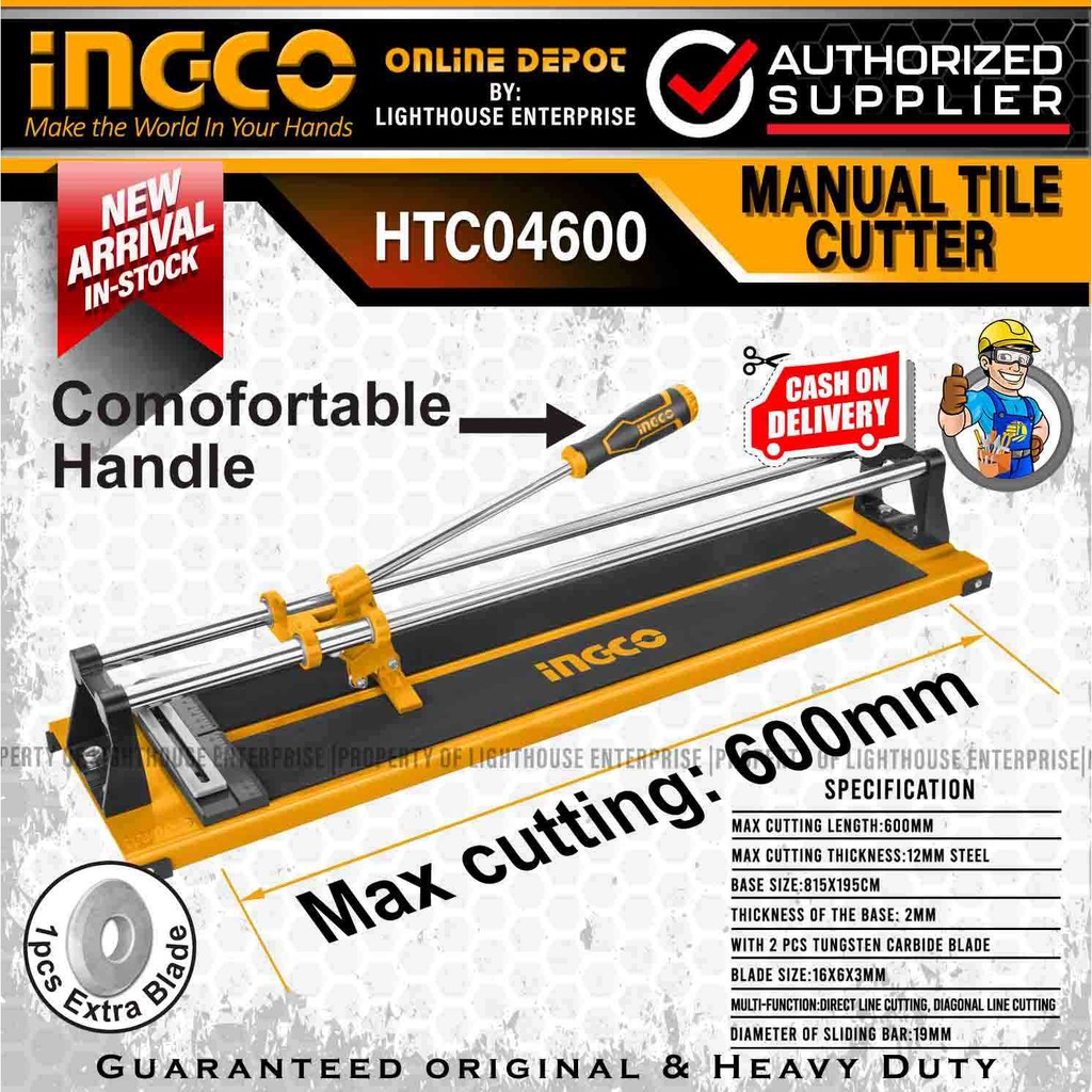 Ingco deals tile cutter