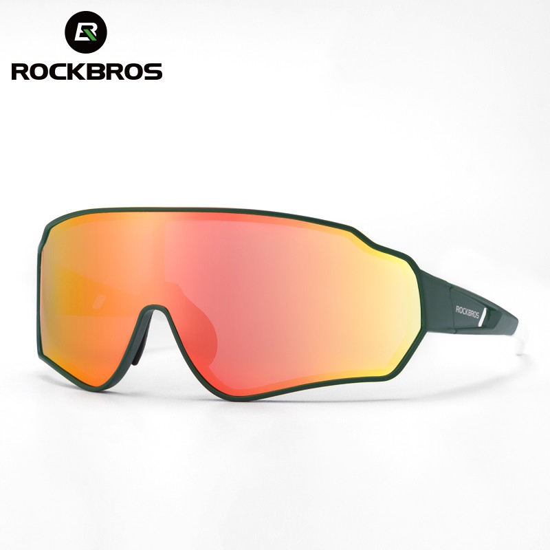 ROCKBROS Bike Glasses MTB Road Polarized Lens Cycling Sunglasses UV400 ...