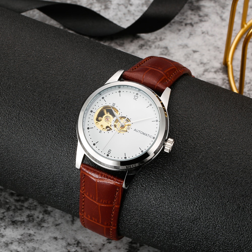 Minimalist hotsell skeleton watch