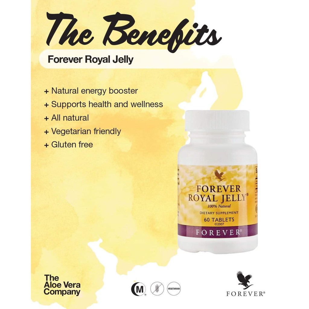 Forever Living Royal Jelly (60 Tablets) Shopee Philippines
