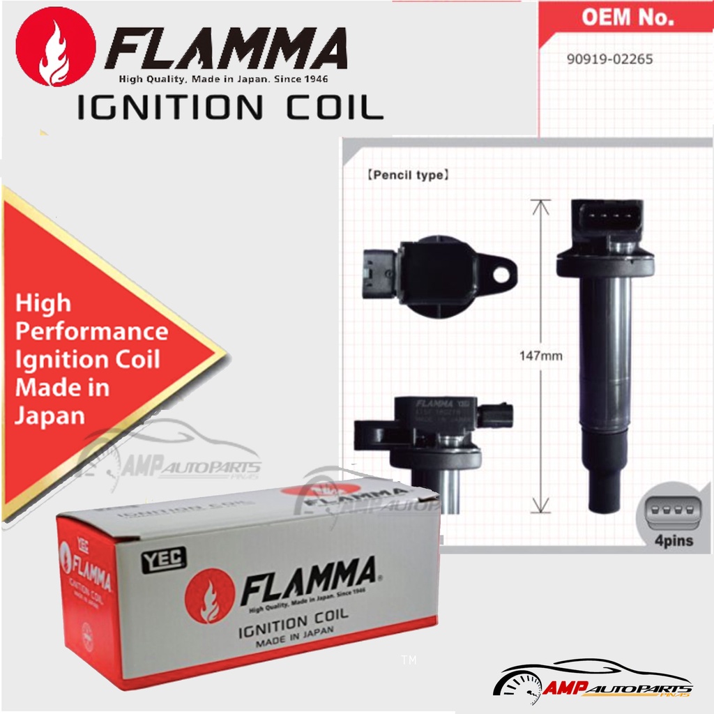 Ignition Coil Pen Coil for TOYOTA VIOS YARIS PRIUS 1st 2nd & 3rd Gen