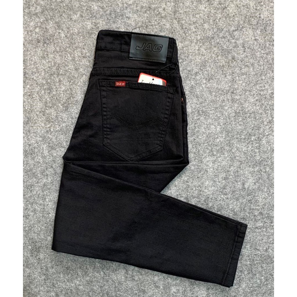 Jag Black basic pants for men jeans Stretchable Skinny | Shopee Philippines