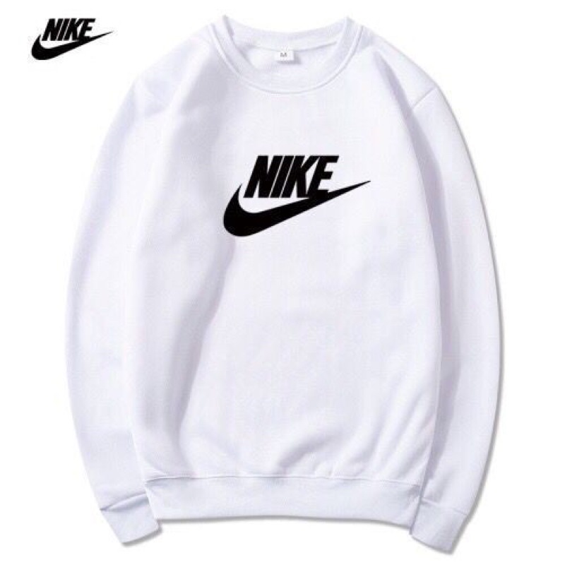 Nike hotsell sweater white