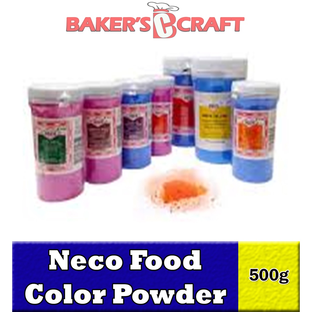 Neco Food Color Powder 500g | Shopee Philippines