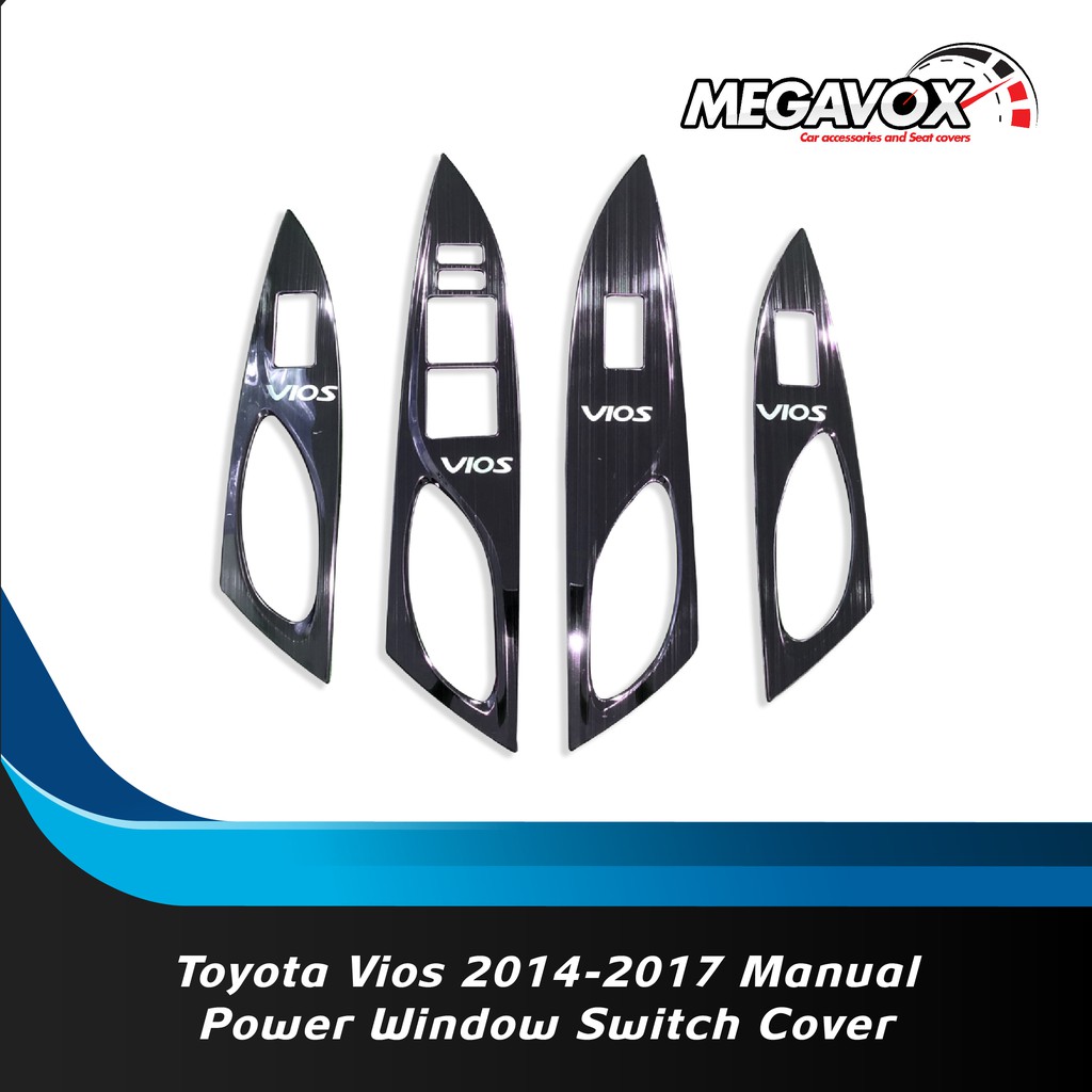 Toyota Vios 2013-2017 Manual Power Window Switch Cover | Shopee Philippines
