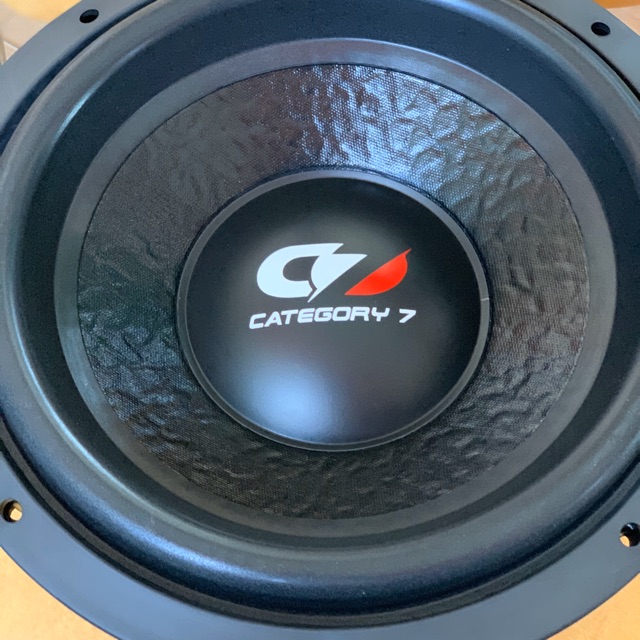 Category 7 hot sale subwoofer 12 inch