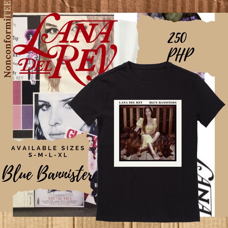 Blue Bannister Album Cover Lana Del Rey | Shopee Philippines