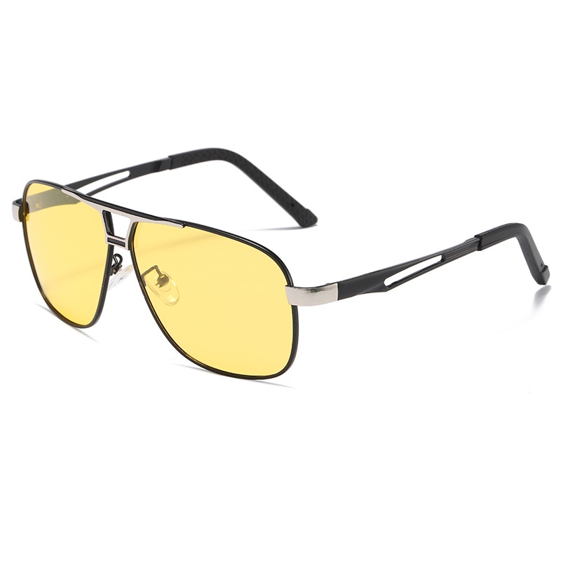 Magnesium Photochromic Night Vision Glasses Men Polarized Sunglasses Women  Anti-Glare UV400 Yellow Driving Glasses For Car