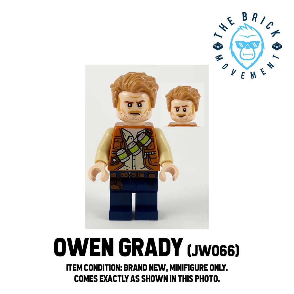 Owen grady lego cheap figure