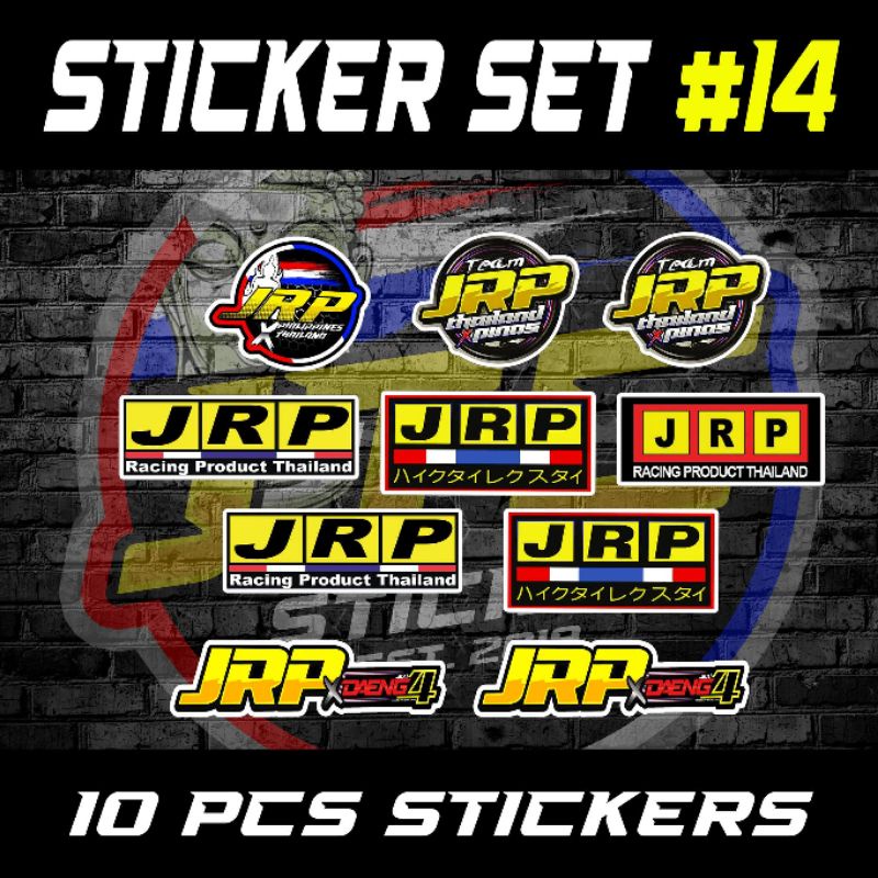 Glossy Sticker Set #14 All JRP THAILAND THAILOOK | Shopee Philippines