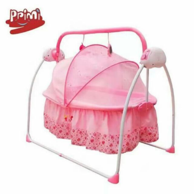 Electric baby swing store bed