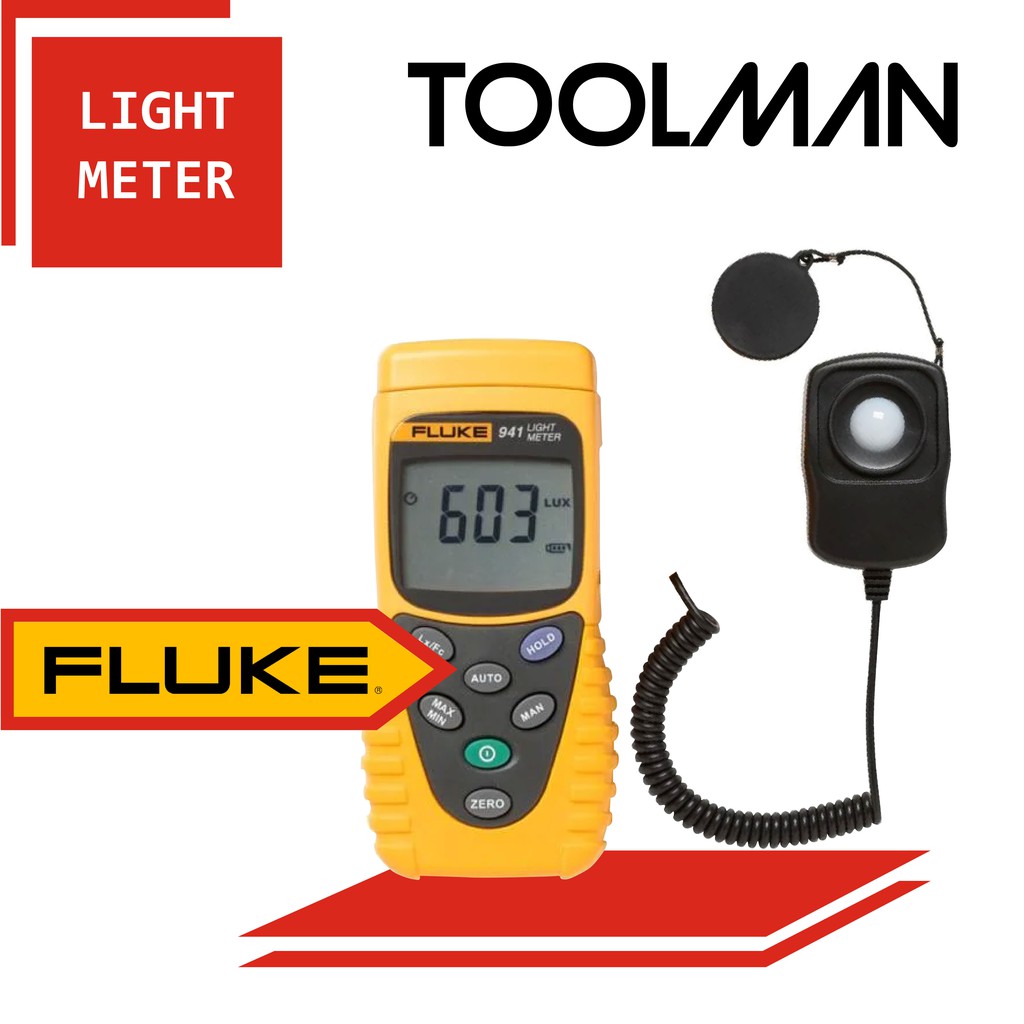 Toolman Original Fluke 941 Light Meter