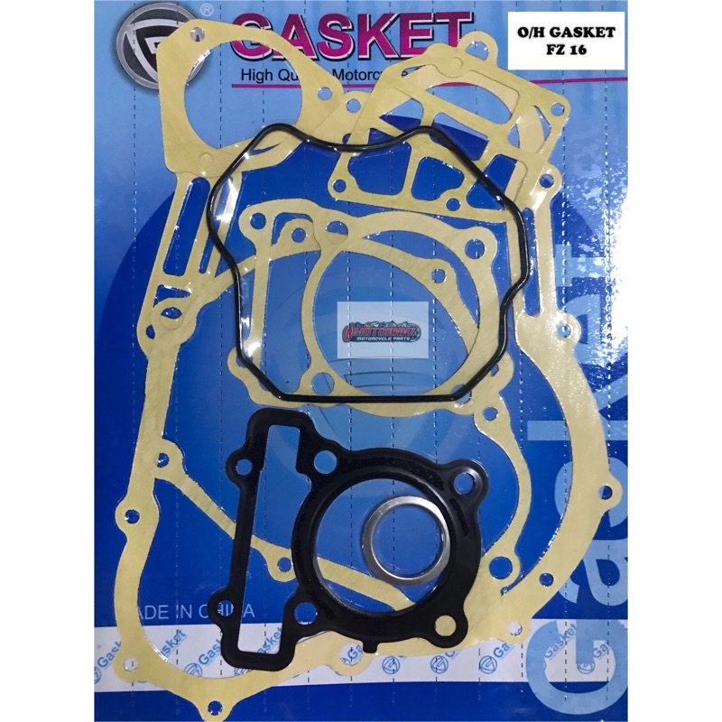 OVERHAULING GASKET w/ HEAD COVER GASKET YAMAHA FZ16 / SZ Shopee