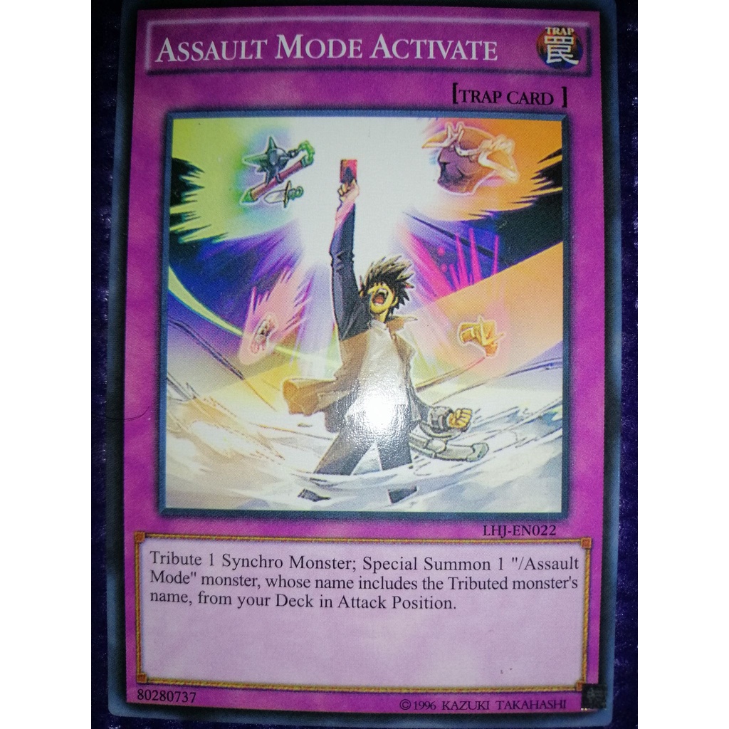 Assault Mode Activate Yugioh [CLASS A] | Shopee Philippines