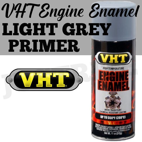 VHT Engine Enamel LIGHT GRAY PRIMER Spray Paint Spraypaint GREY