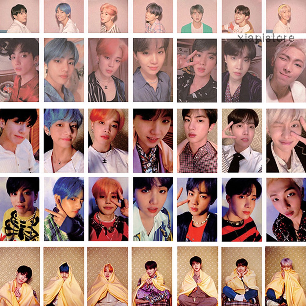 BTS+Kpop BTS Map of the Soul Persona Photo Card Boy with Luv Album ...